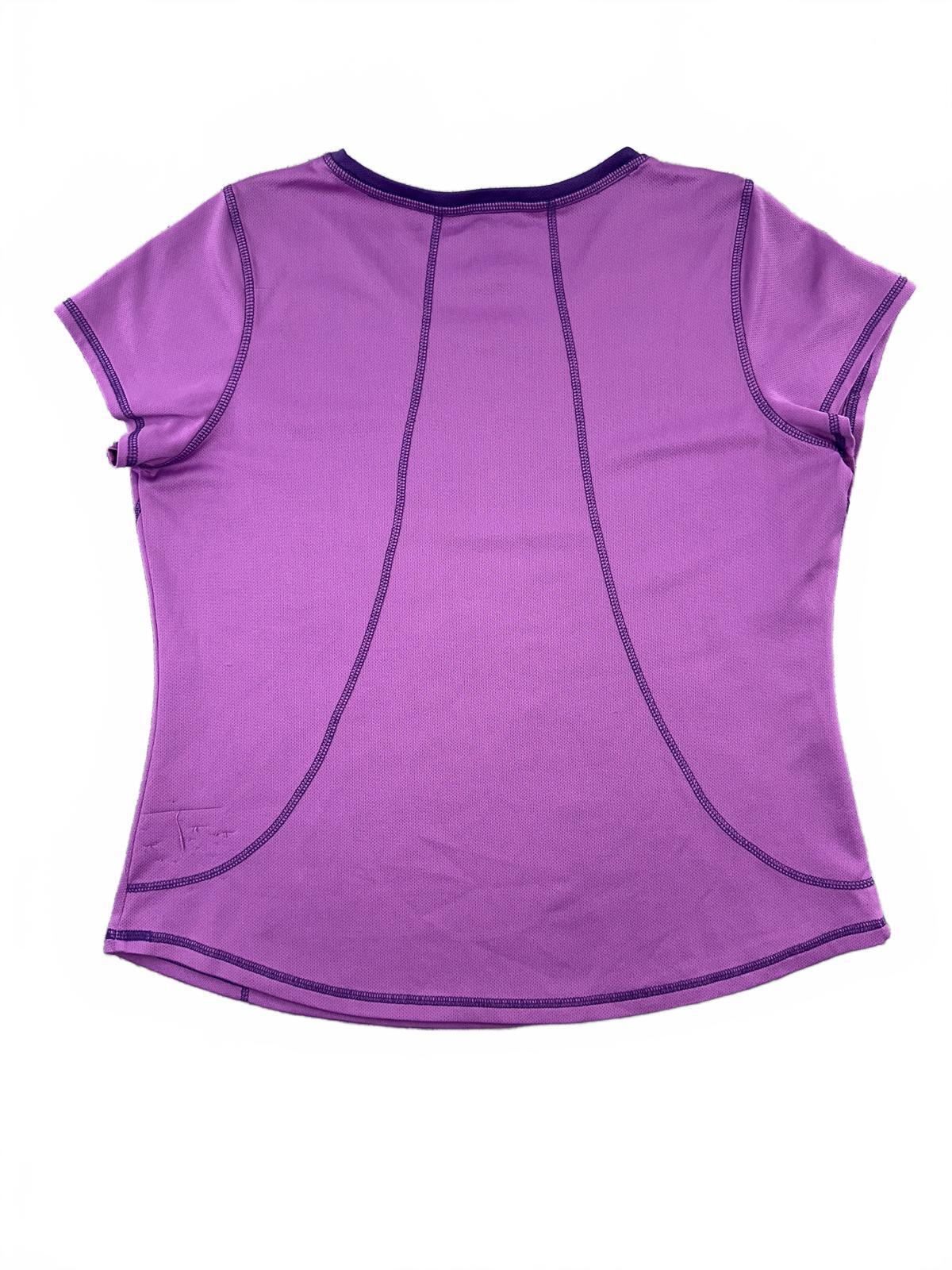 St. John's Bay Purple Quick Dri Activewear Shirt Sporty Athleisure