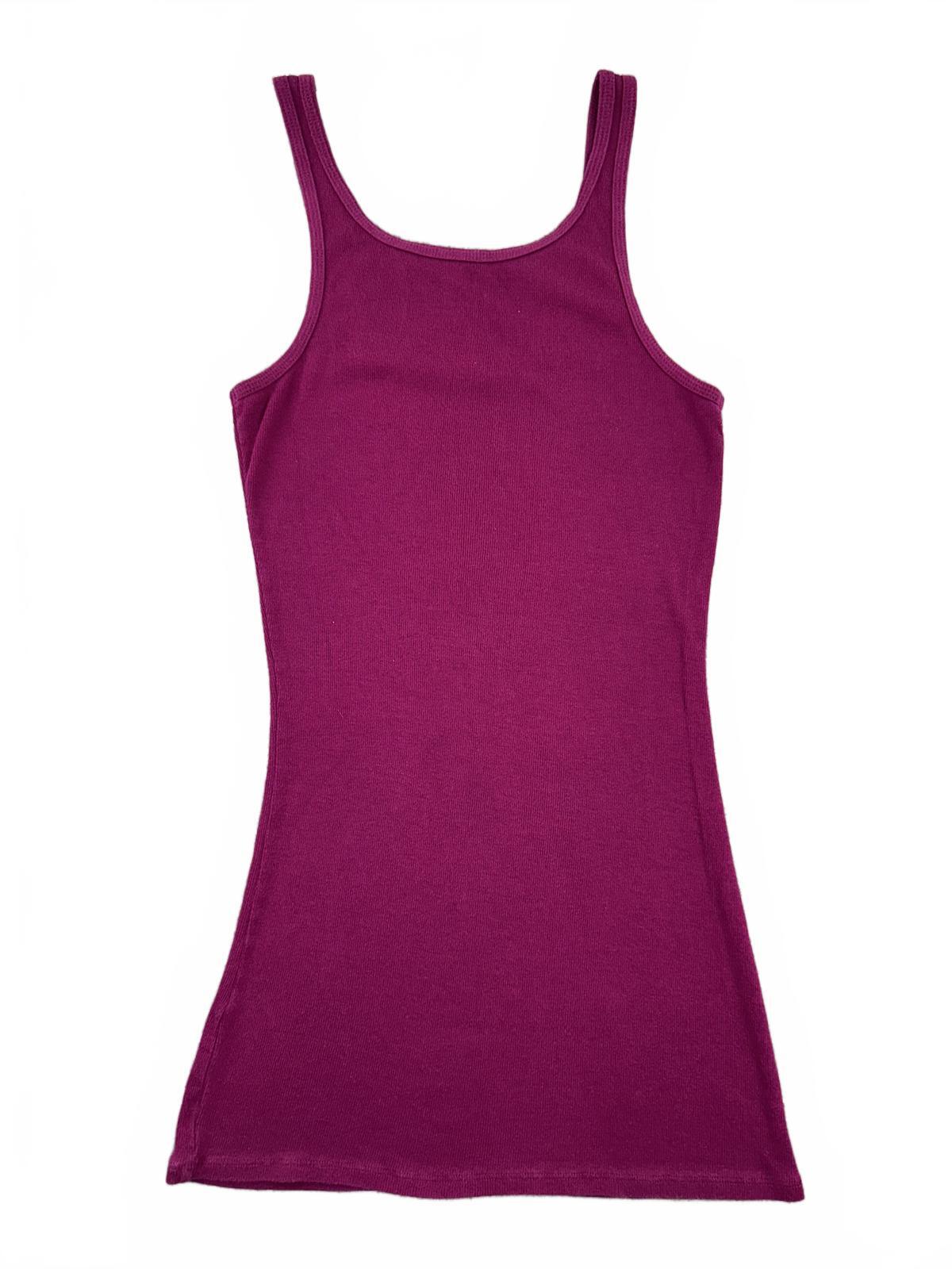 Mossimo Supply Co Purple Ribbed Tank Top