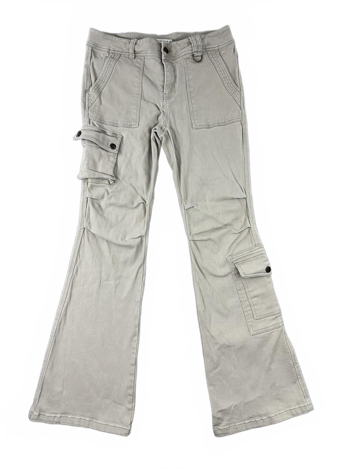 ARISEISM Begie Flared Cargo Pants Retro Utility Streetwear