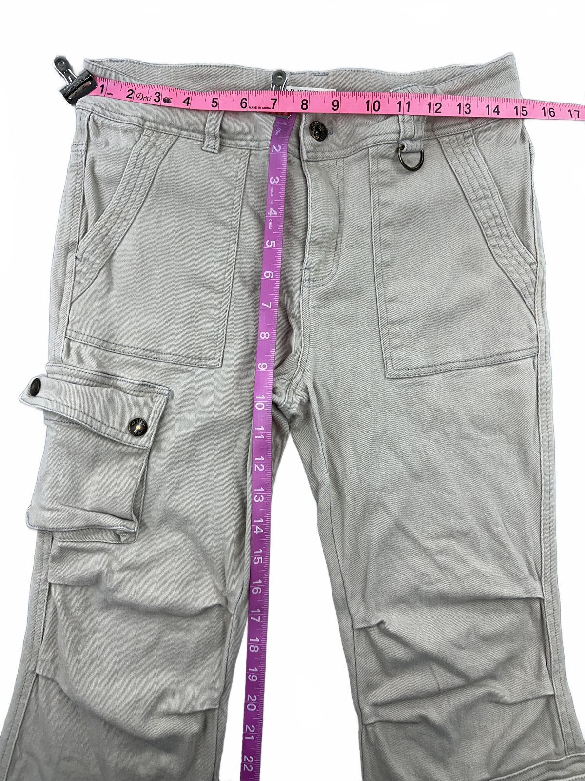 ARISEISM Begie Flared Cargo Pants Retro Utility Streetwear