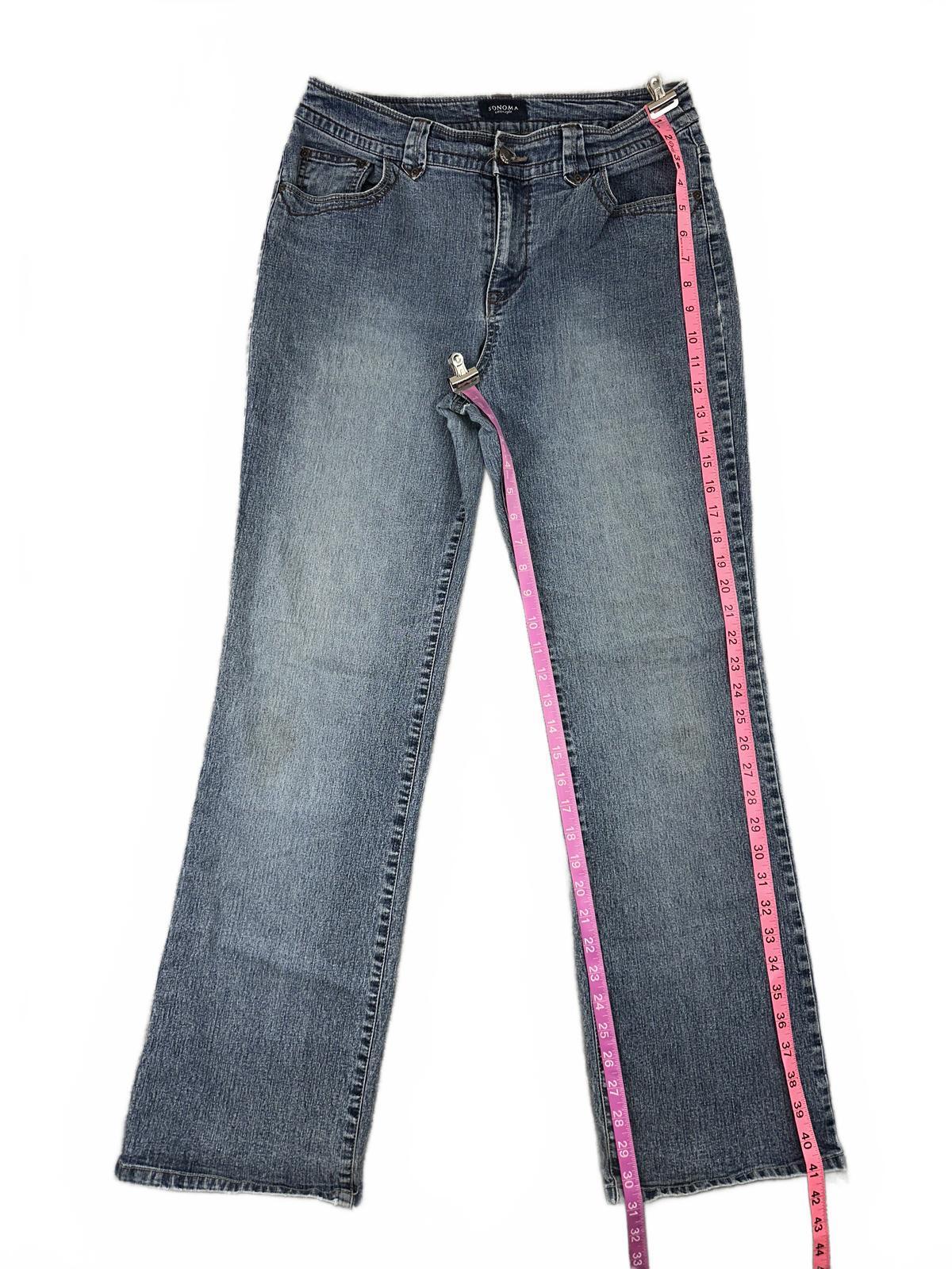 Sonoma Bootcut Jeans Vintage Style Medium Wash Blue Denim