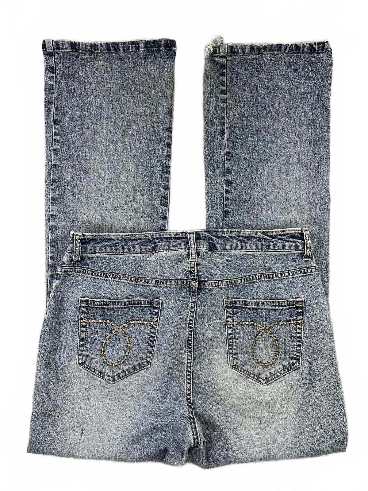 Sonoma Lifestyle Vintage Bootcut Jeans Light Wash Stretch Denim Retro