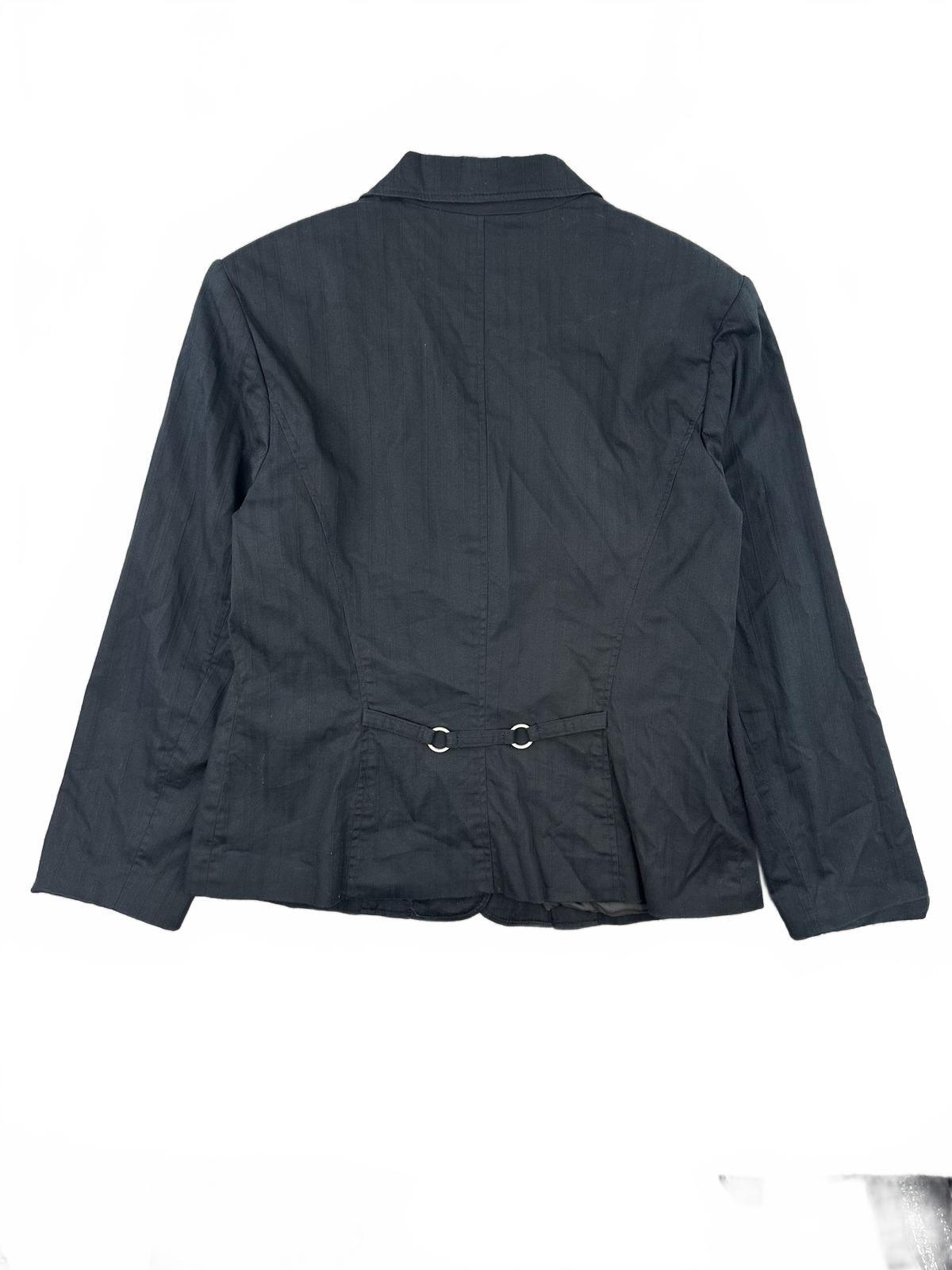 Apt. 9 Black Stretch Tailored Blazer Classic Business Casual Jacket