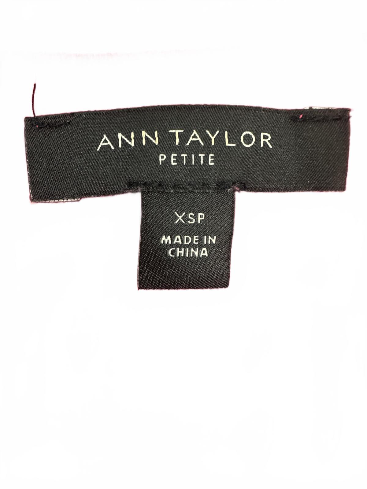 Ann Taylor Petite Pink Cardigan Sweater Soft Button Up Ribbed Cuffs