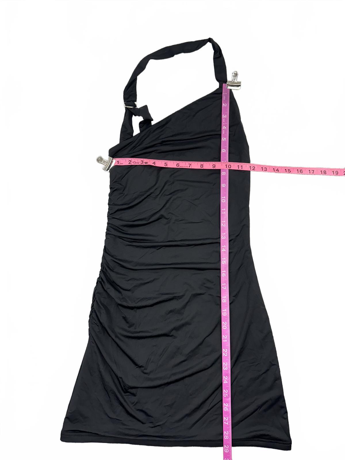 Princess Polly Black One Shoulder Ruched Mini Dress Contemporary