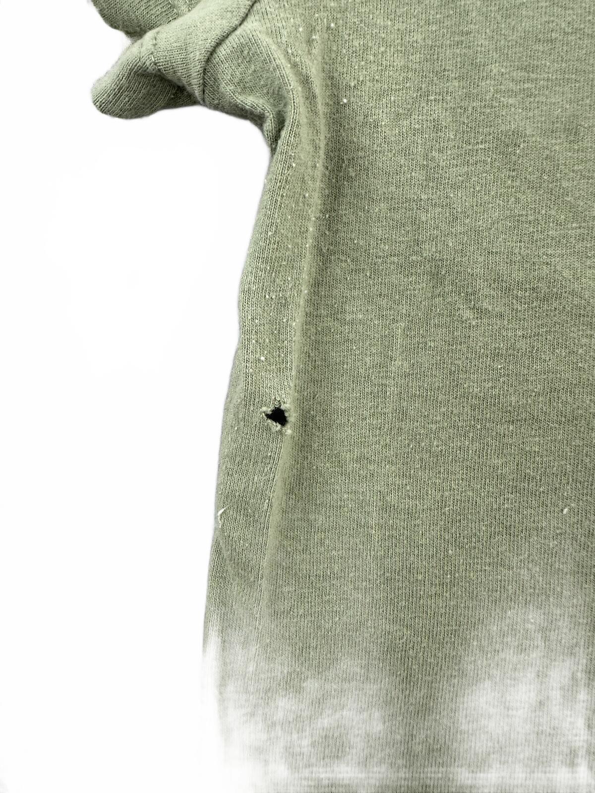 Divided Sage Green Cropped Tee Casual Minimalist Streetwear Cotton Top
