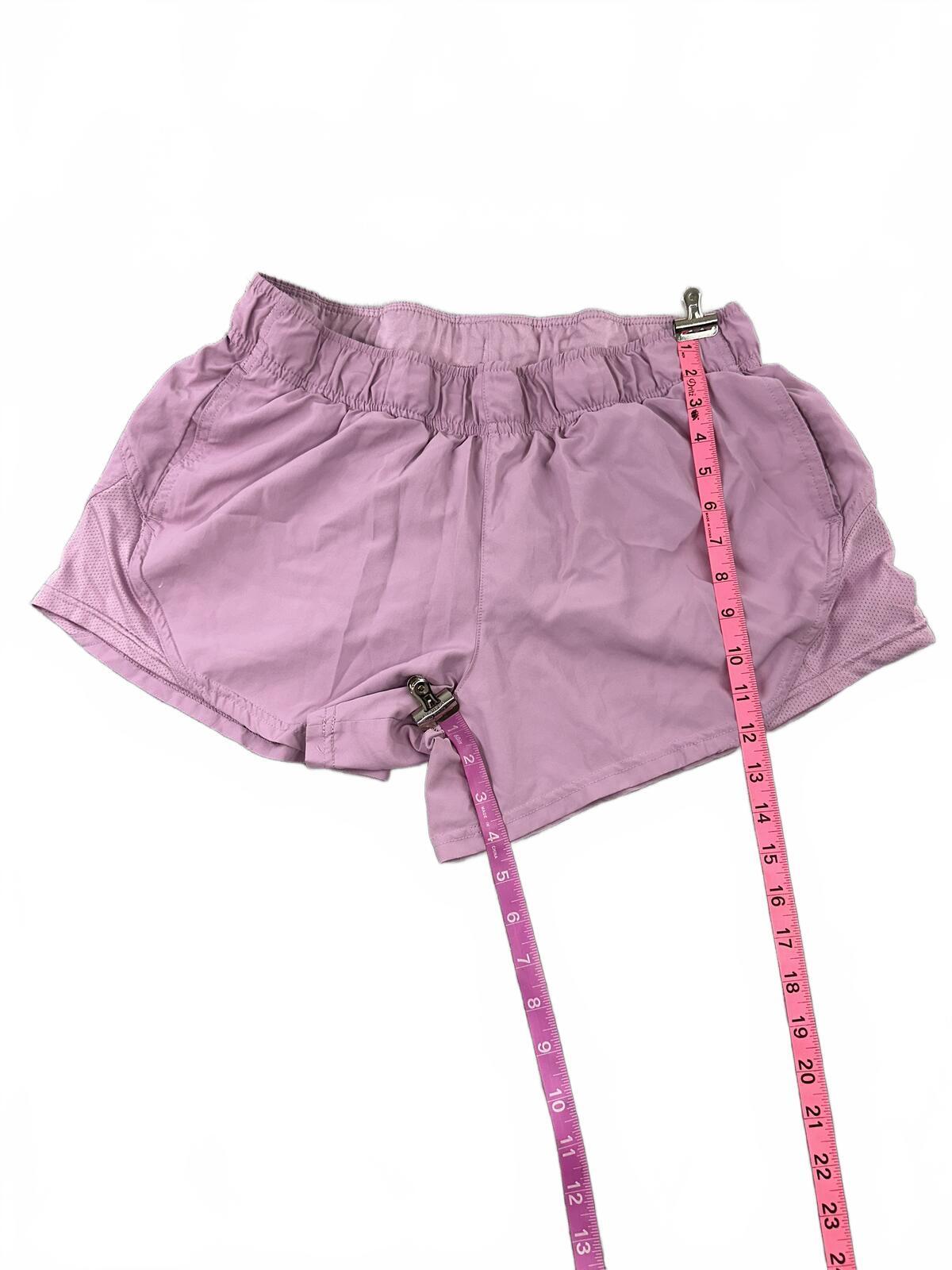 Athletic Works Light Purple Athletic Shorts Casual Sporty
