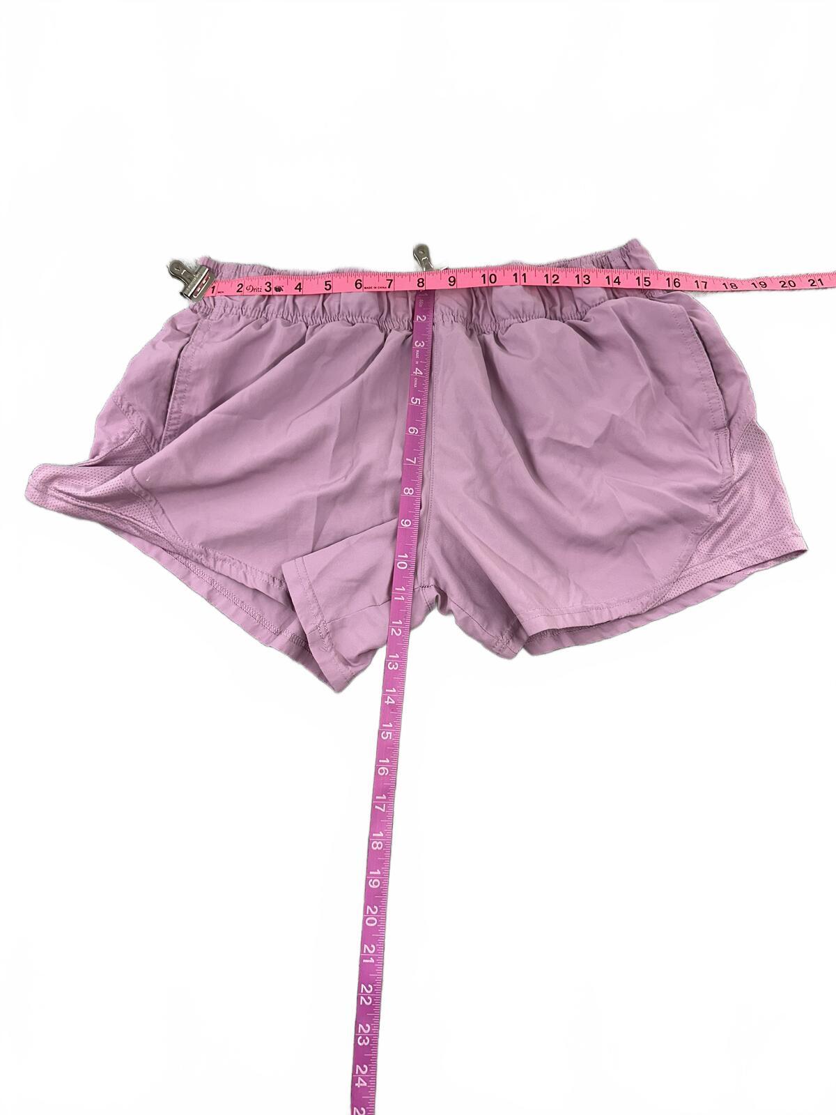 Athletic Works Light Purple Athletic Shorts Casual Sporty