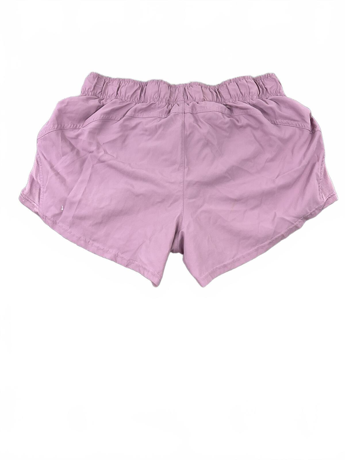 Athletic Works Light Purple Athletic Shorts Casual Sporty