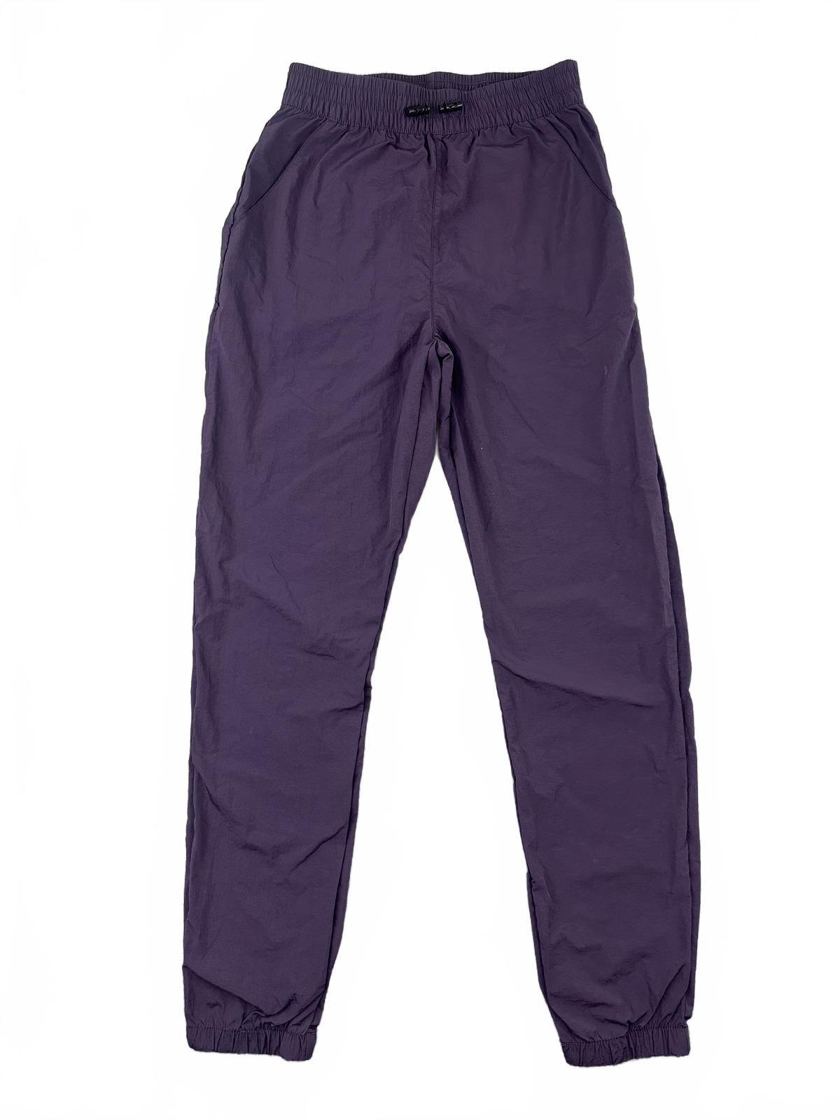 H&M Purple Jogger Pants Casual Athleisure Sporty