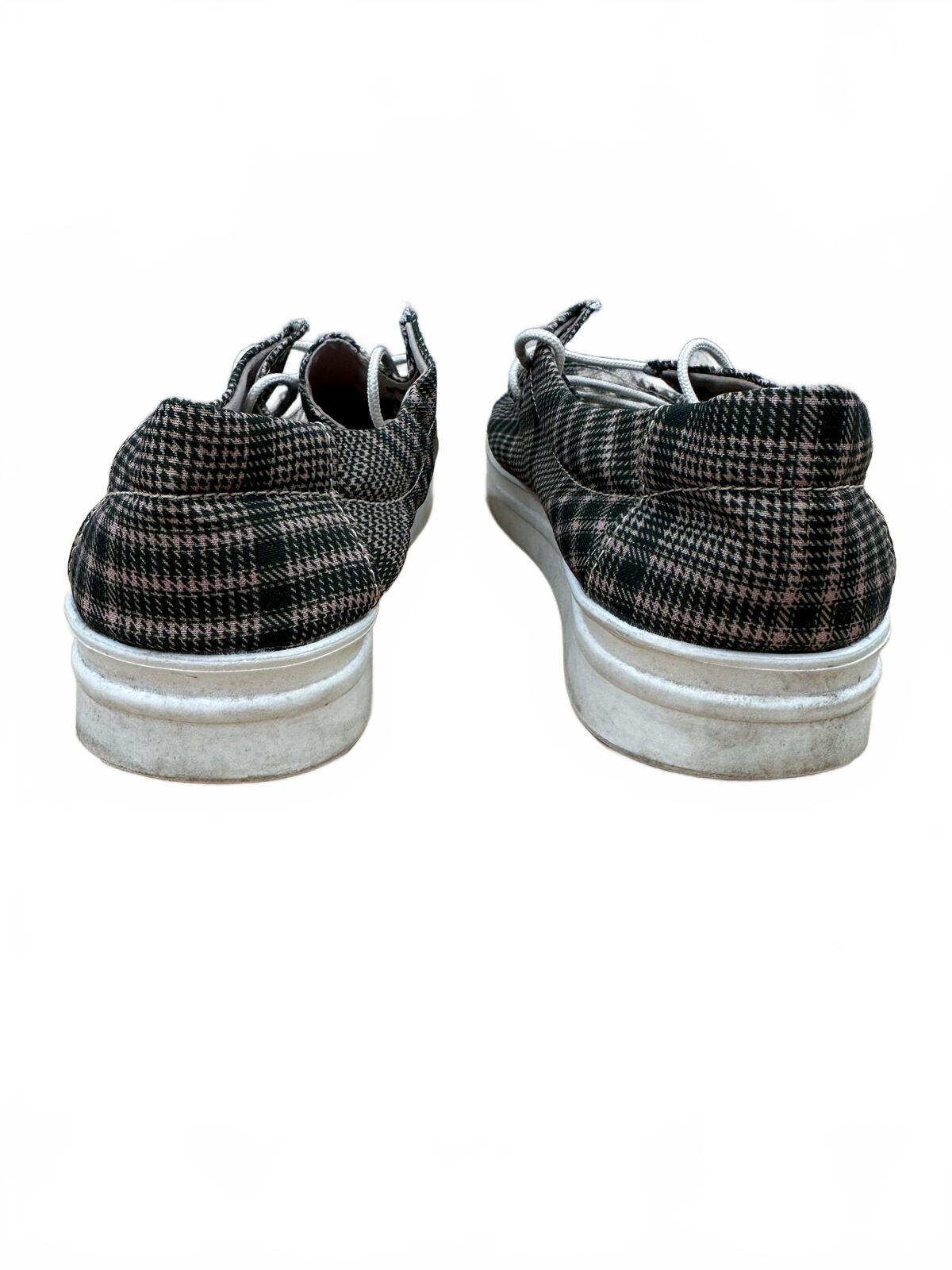 Vintage Plaid Casual Sneakers Loafers & Slip Ons
