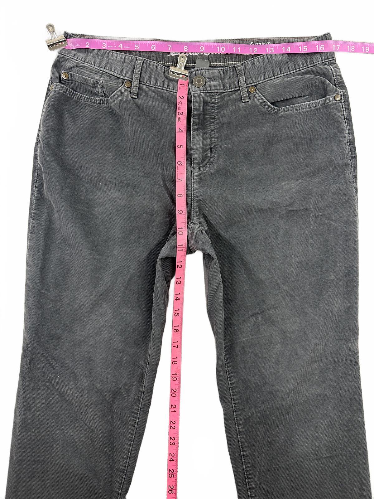 Eddie Bauer Boyfriend Jeans Relaxed Fit Charcoal Gray Casual
