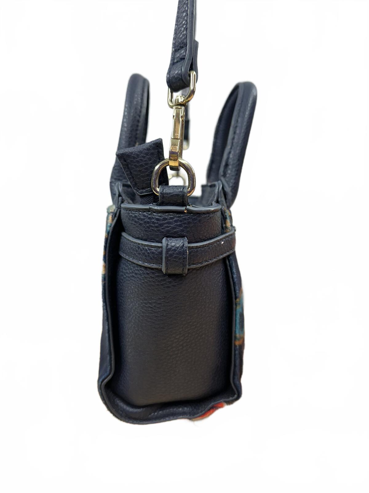 Floral Embroidered Mini Crossbody Bag