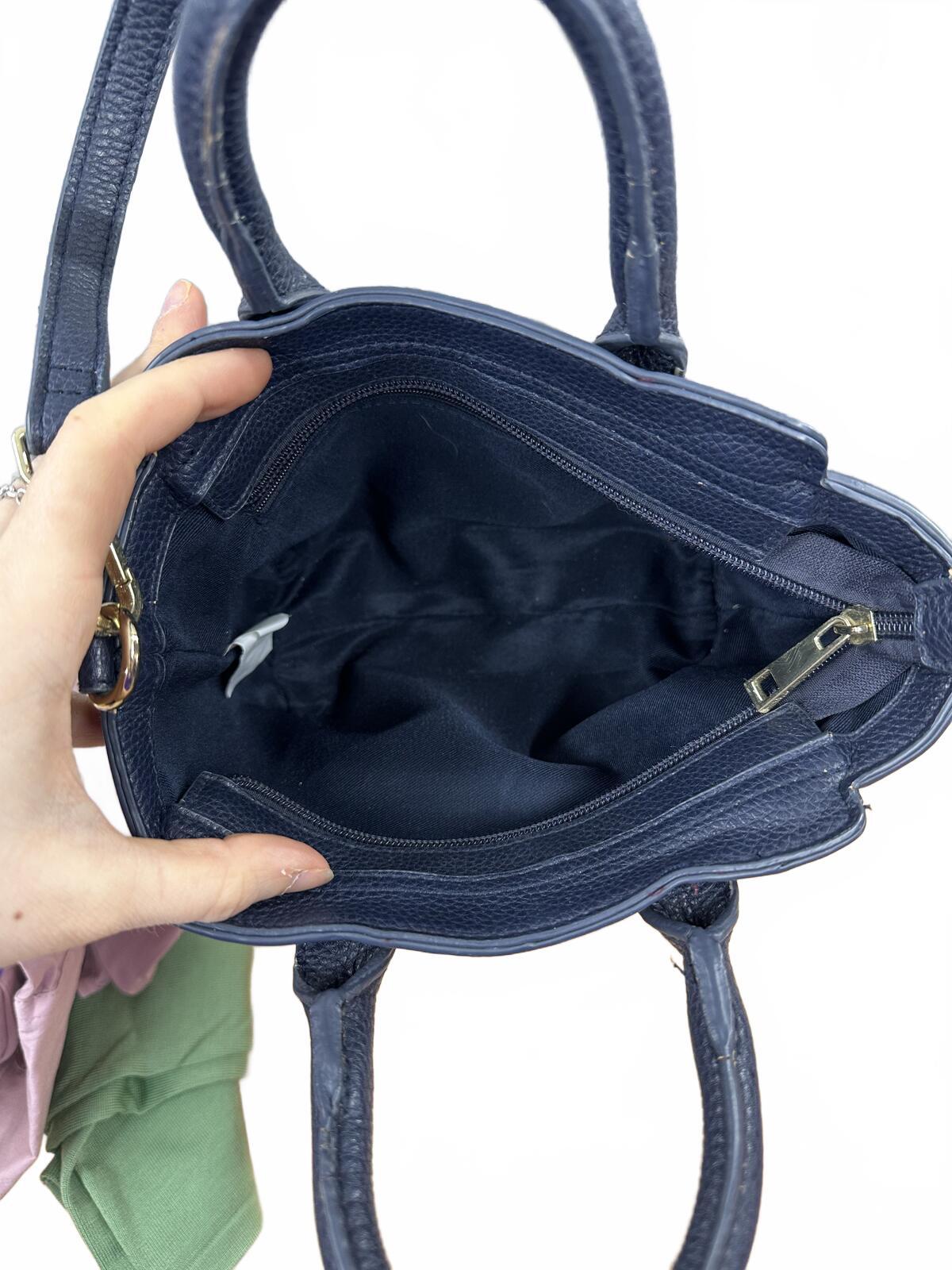 Floral Embroidered Mini Crossbody Bag