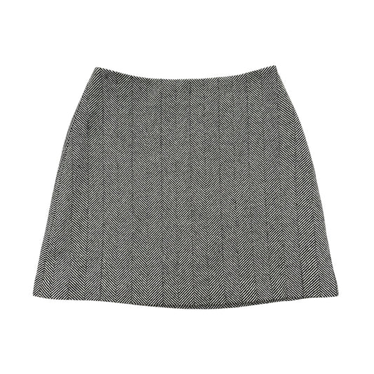 The Limited Herringbone Mini Skirt