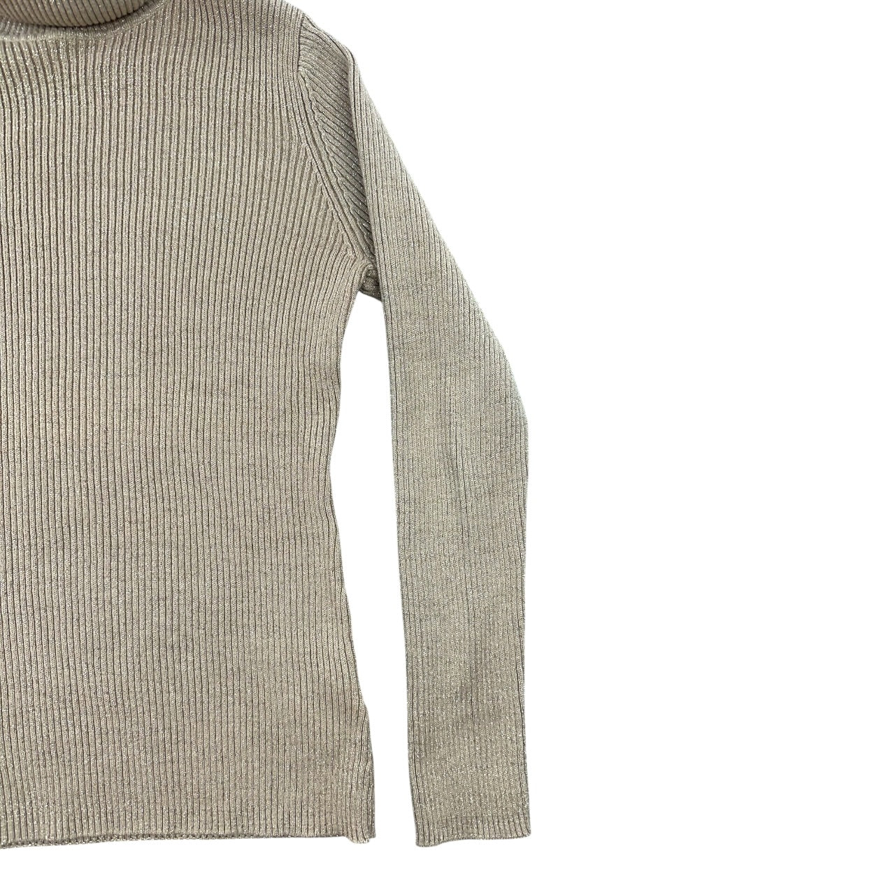 Basic Editions Ribbed Knit Turtleneck