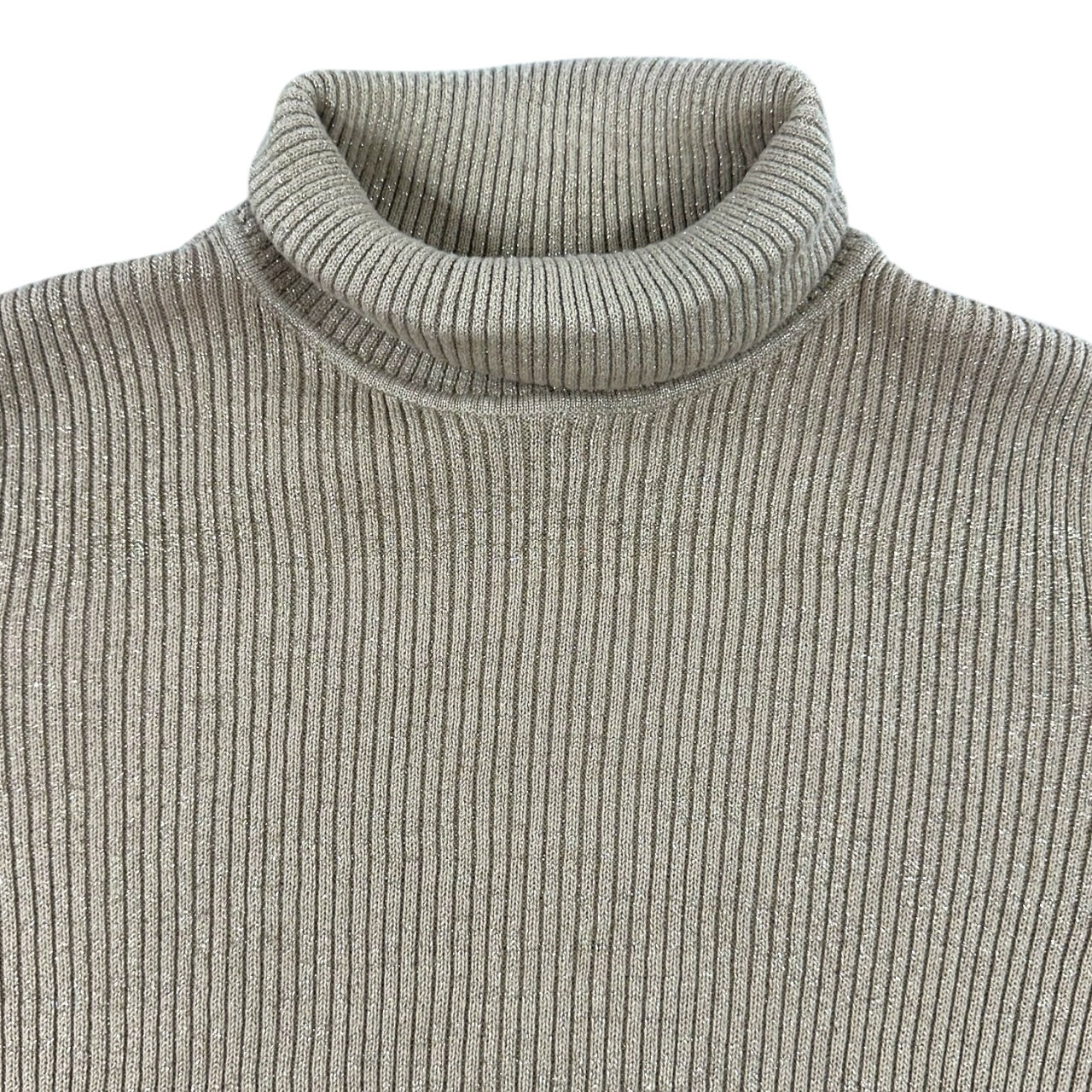 Basic Editions Ribbed Knit Turtleneck