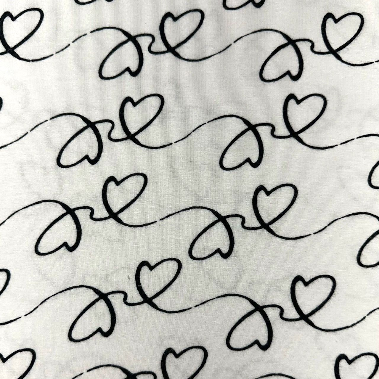 Apt. 9 Short Sleeve Heart Doodle Tee