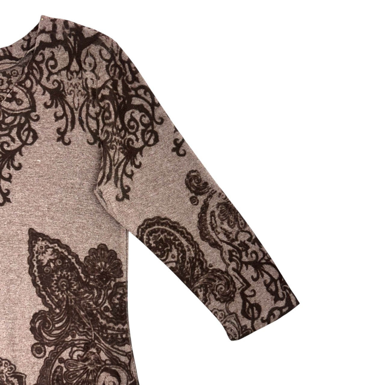 Y2K Boho Papillon Tunic Dress