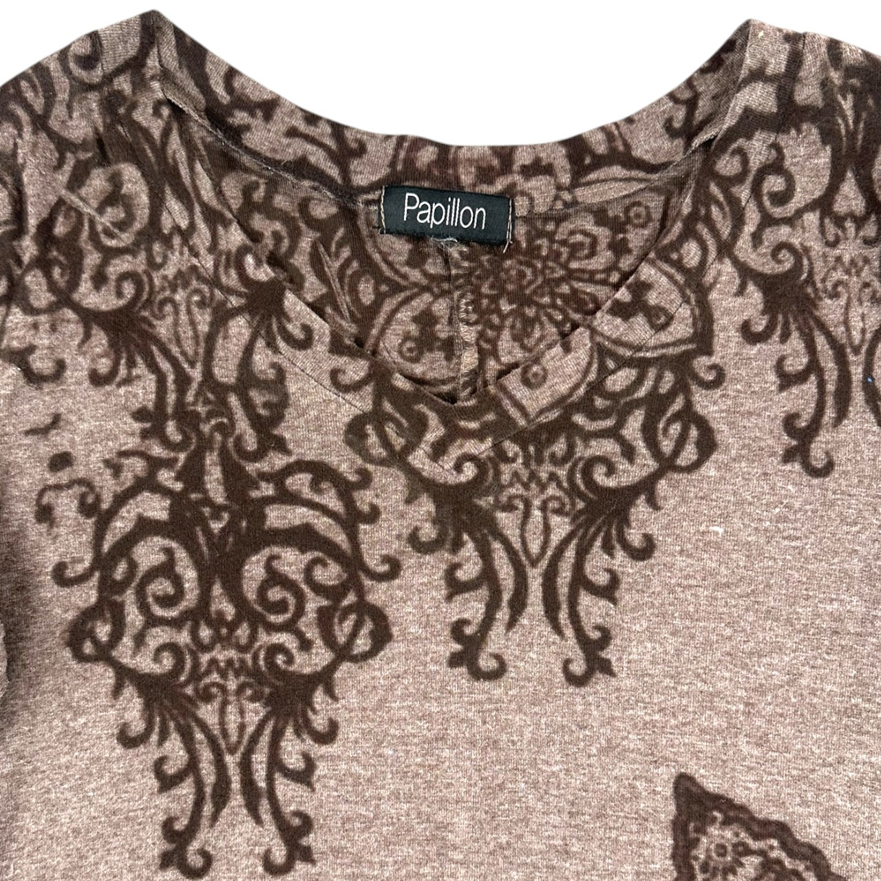 Y2K Boho Papillon Tunic Dress
