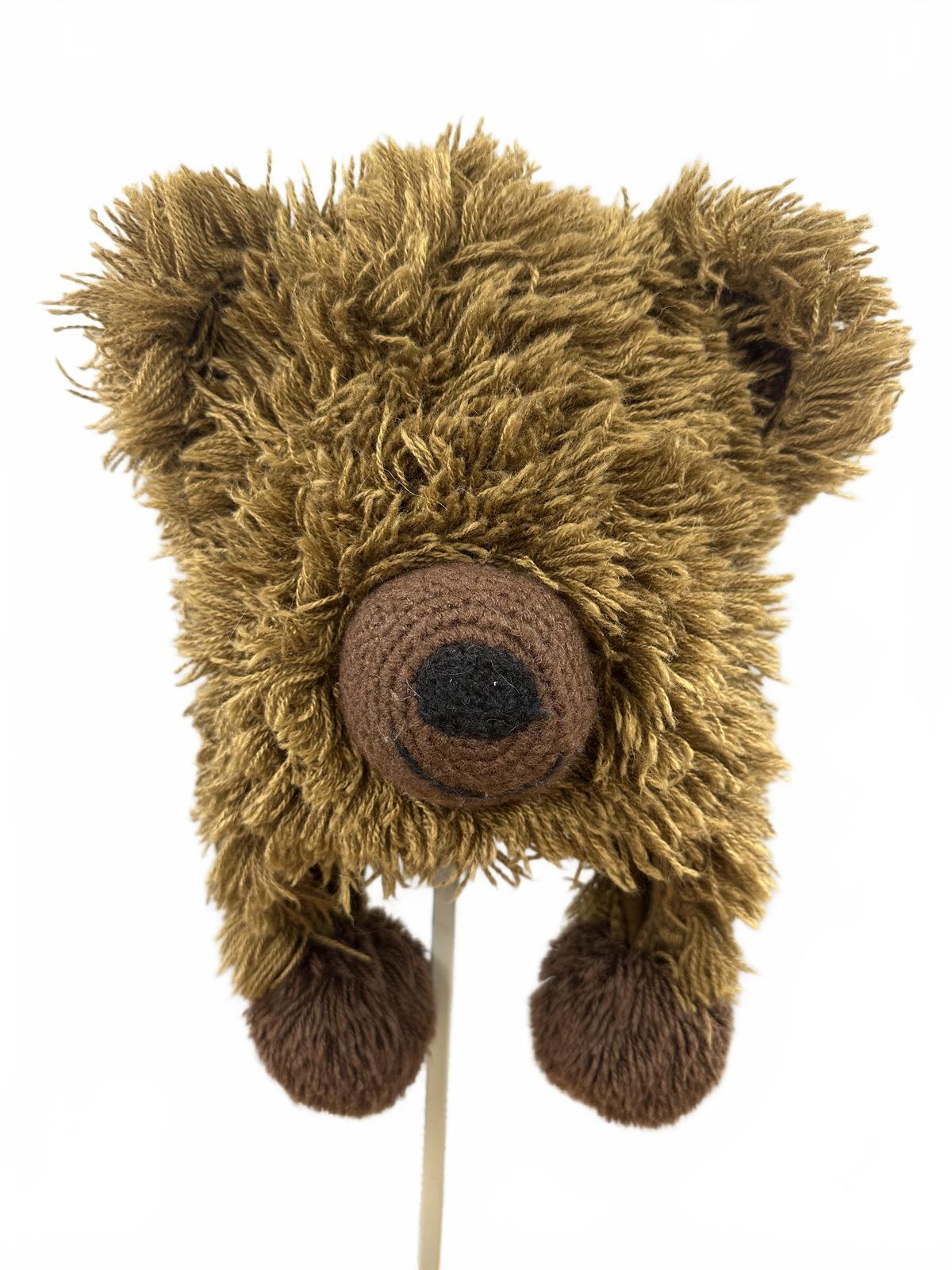 Plush Bear Hat Cozy Winter Accessory