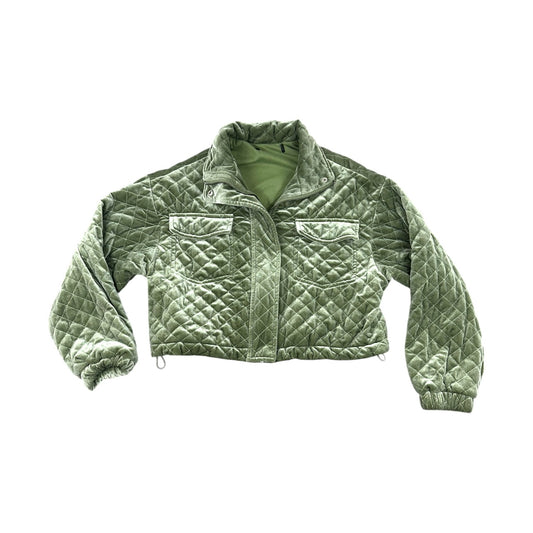 Forever 21 Quilted Velvet Jacket