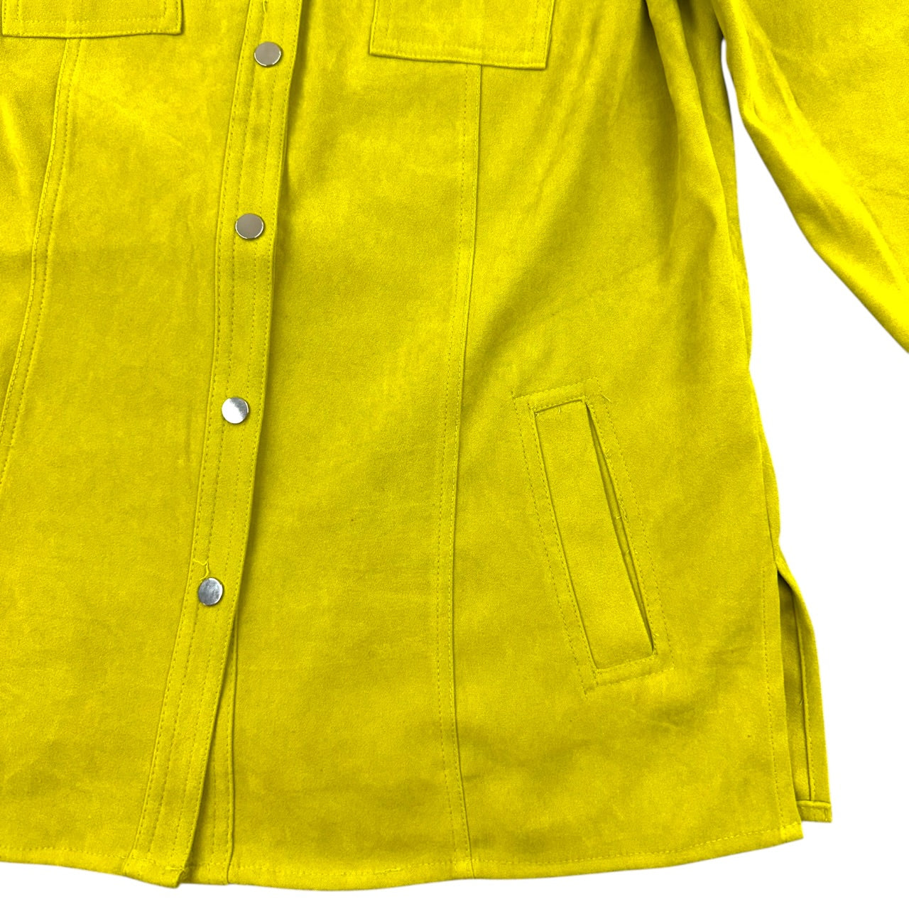JM Collection Charteuse Shacket