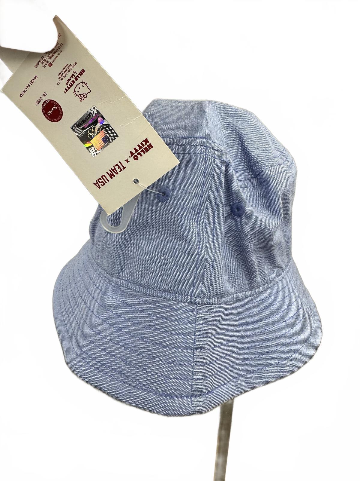 NWT Hello Kitty Team USA Blue Bucket Hat