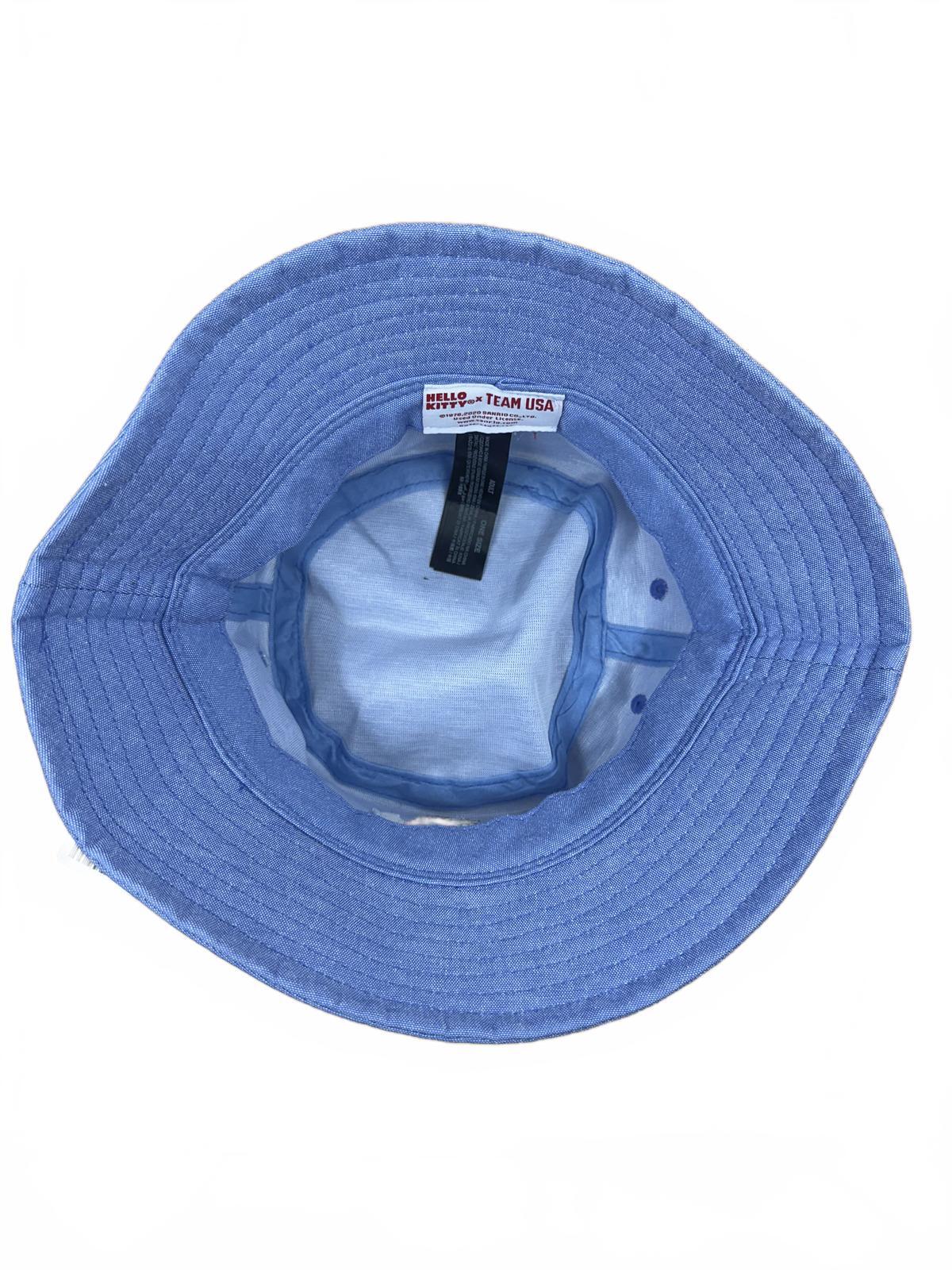 NWT Hello Kitty Team USA Blue Bucket Hat