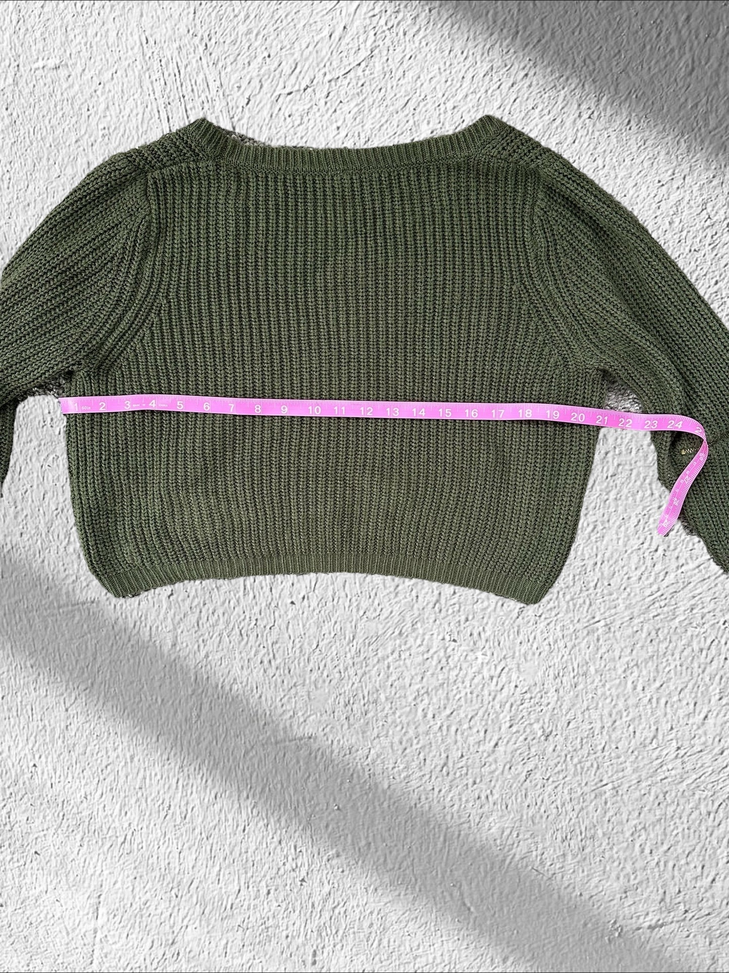 Knit Cropped Sweater