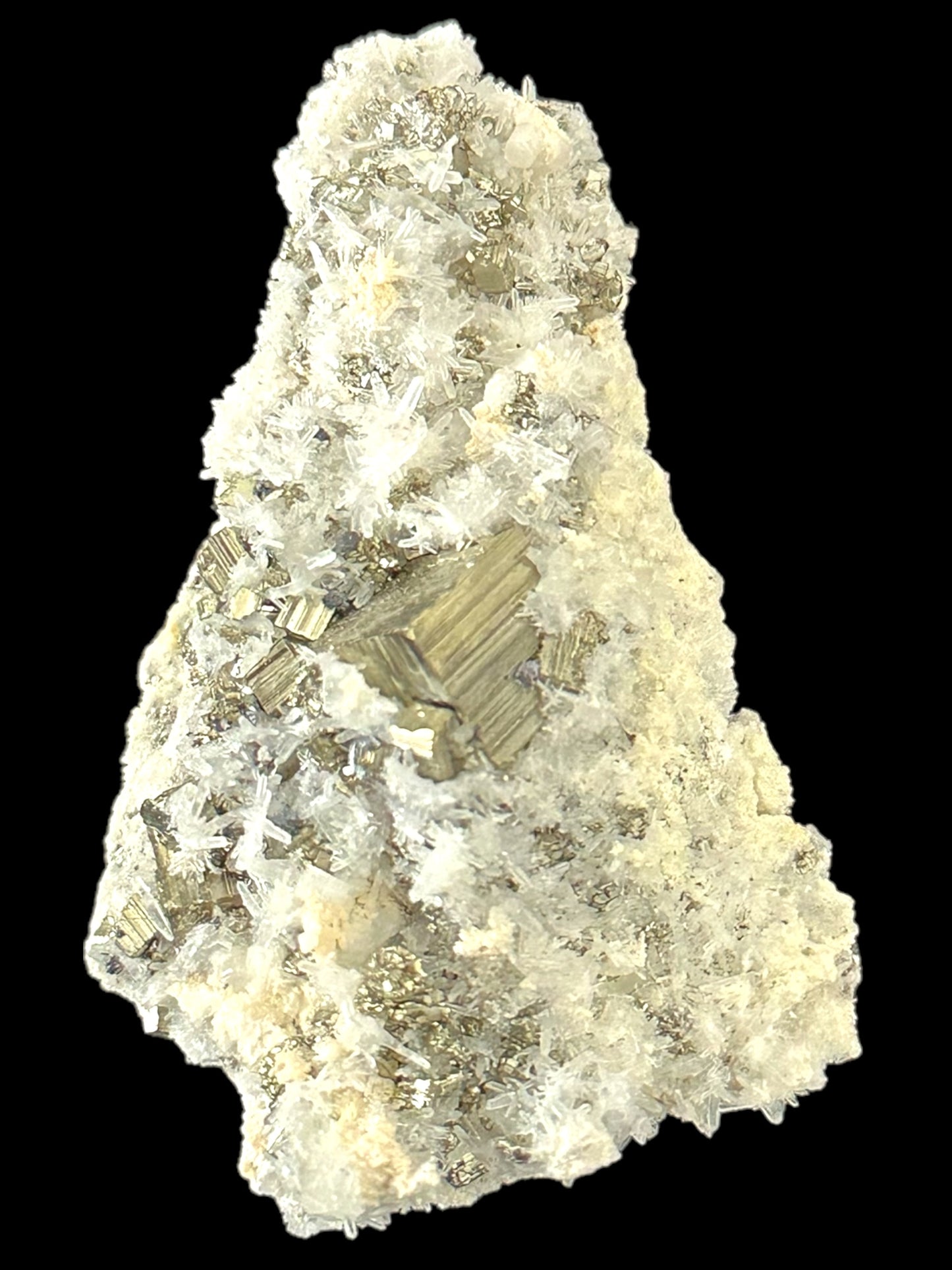 Pyrite with Quartz