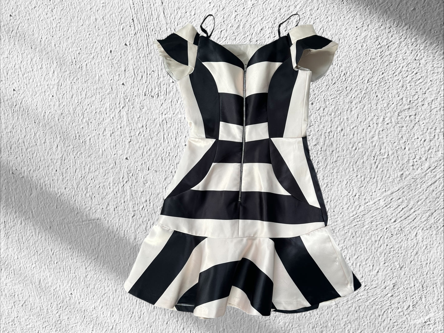 Ark & Co. Black and White Striped Dress