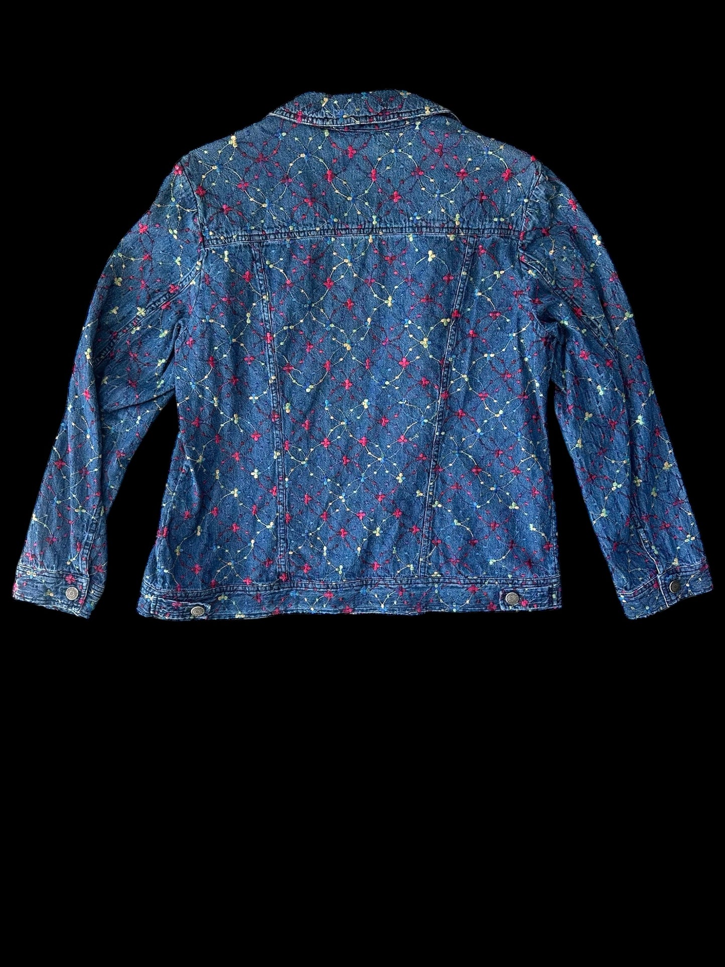 Christofer & Banks Multi Colored Denim Button Up