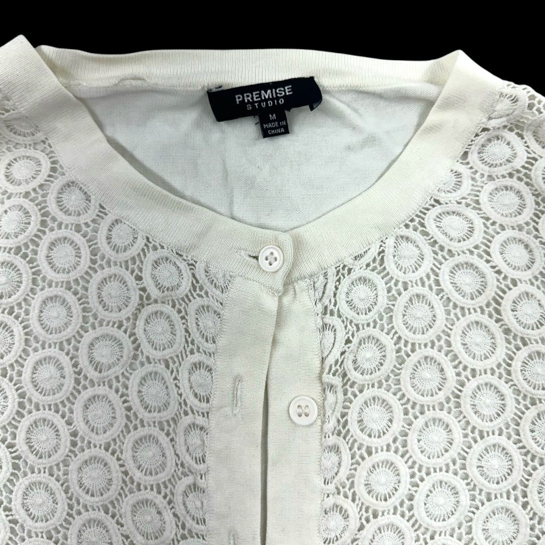 Premise Studio Lace Cardigan