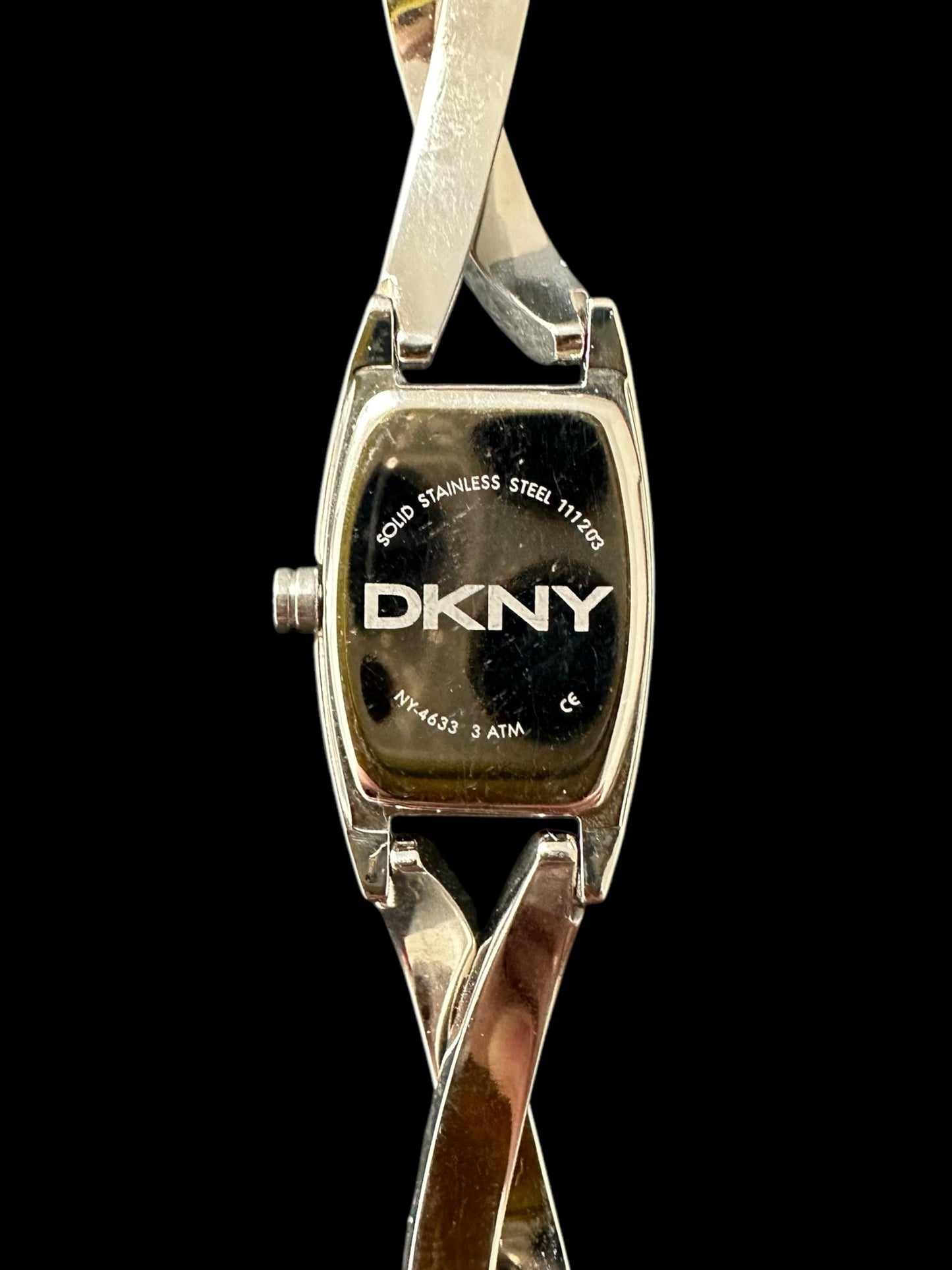 DKNY Silver Tone Stainless Steel Watch