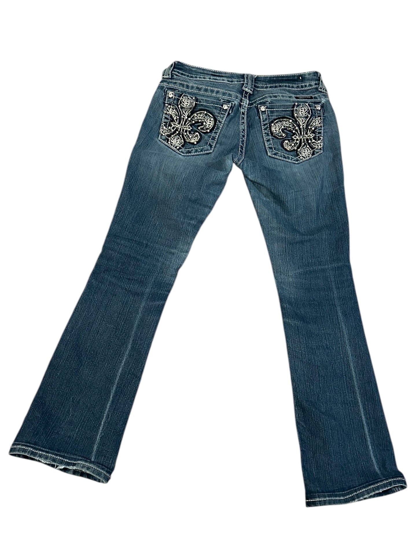 Miss Me Flare Low Rise Jeans