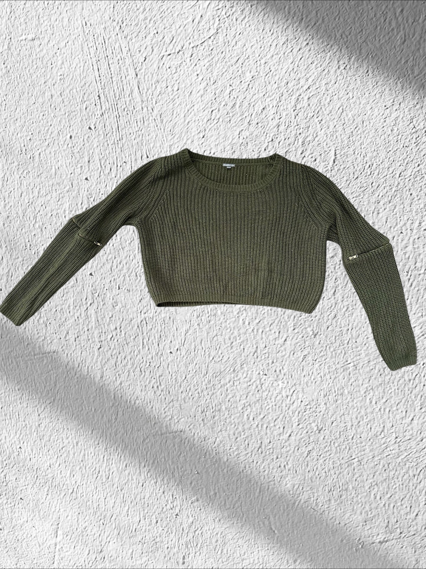 Knit Cropped Sweater