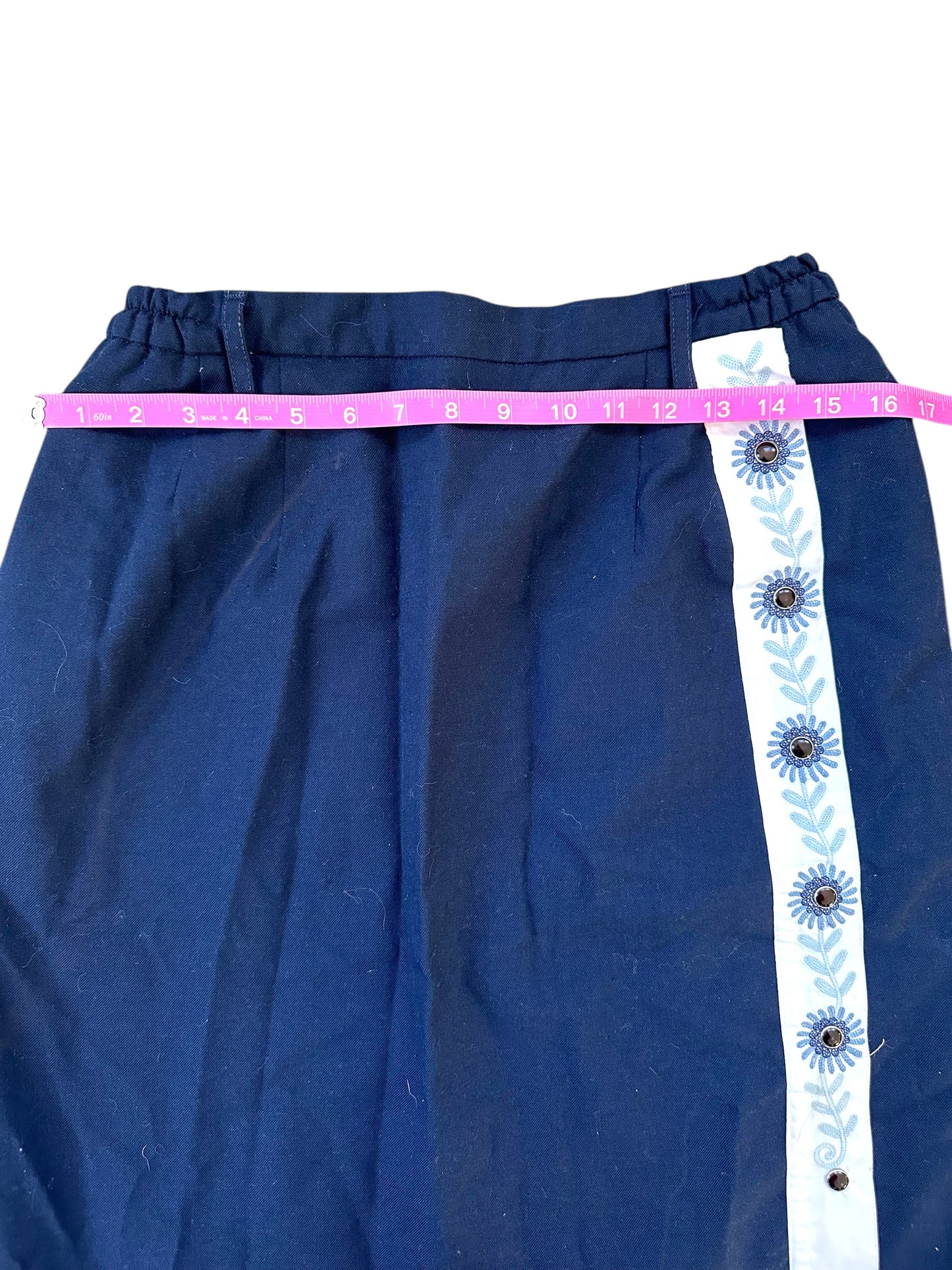 Vintage DSCP Navy Skirt