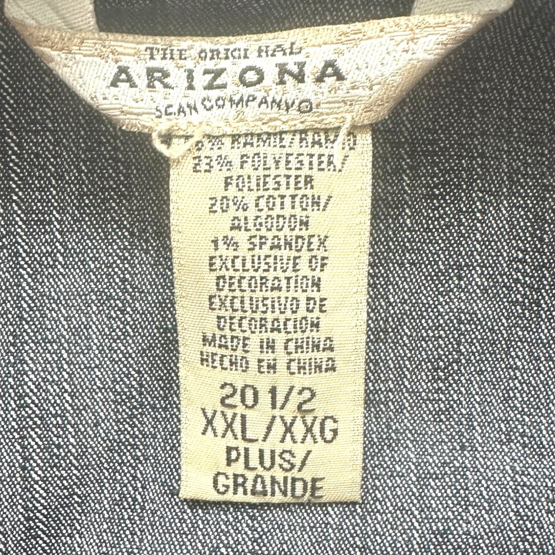 Y2K Arizona Jean Company Butterfly Denim Jacket