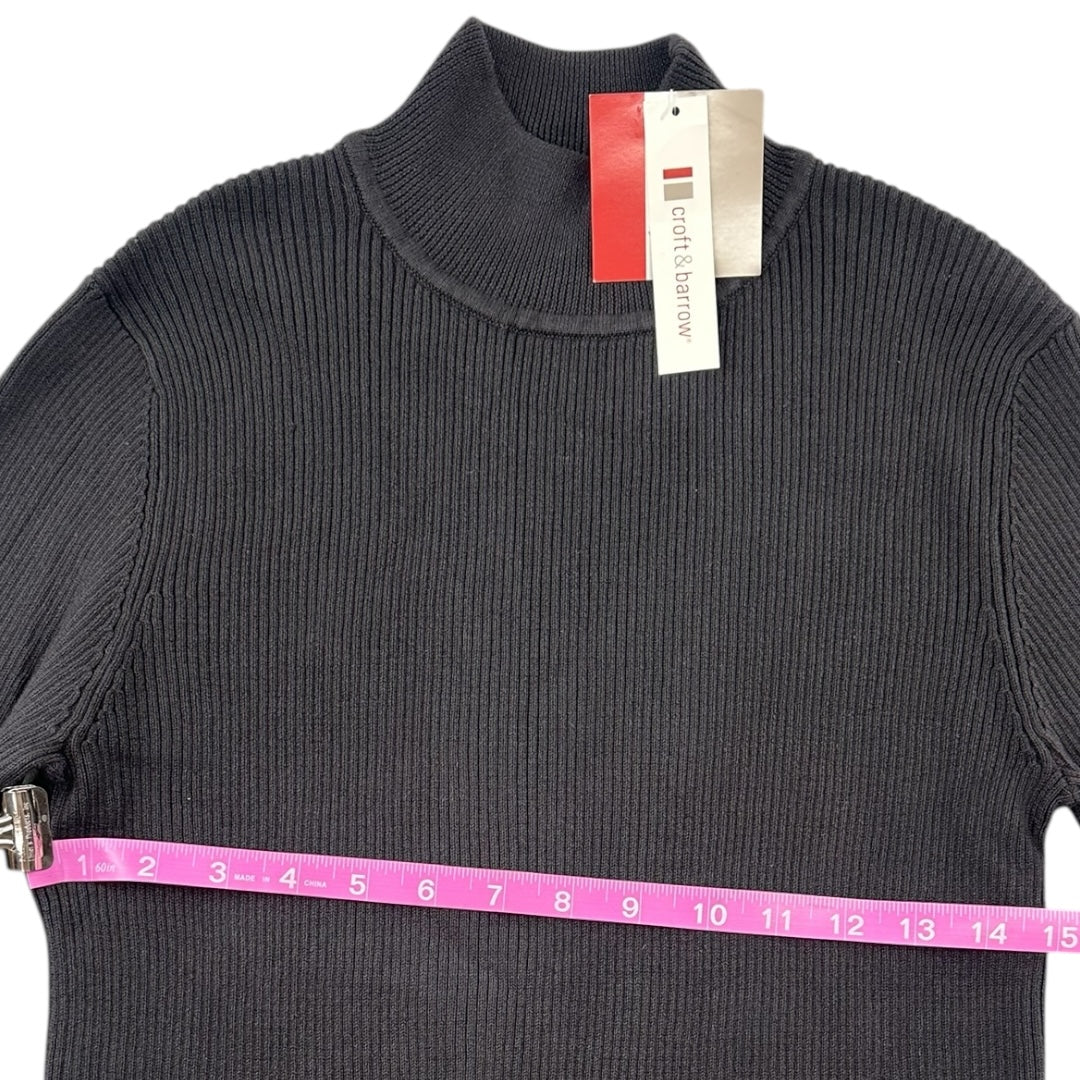 Croft & Barrow Ribbed Turtleneck NWT