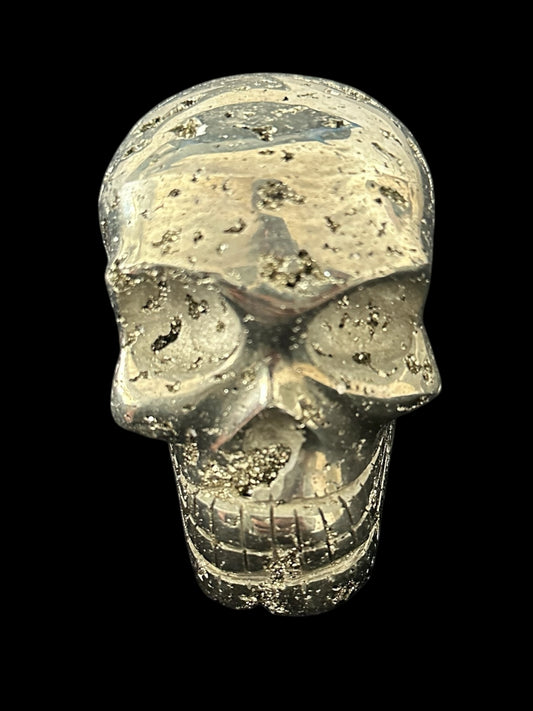 Pyrite Skull