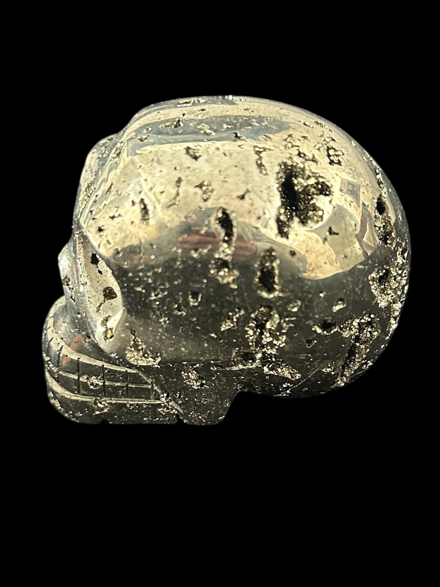 Pyrite Skull