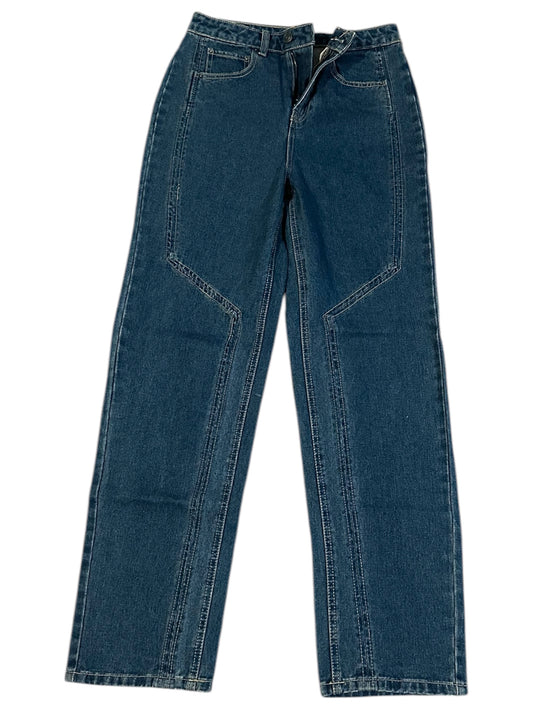 Future Collective High Waisted Straight Leg Jeans