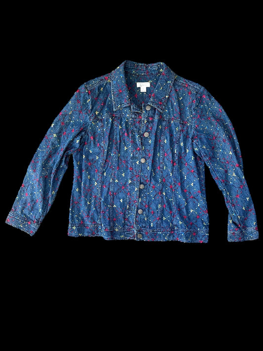 Christofer & Banks Multi Colored Denim Button Up