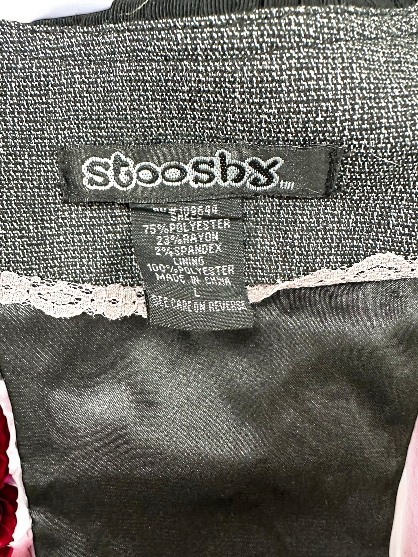 Stooshx Gray and Black Vest