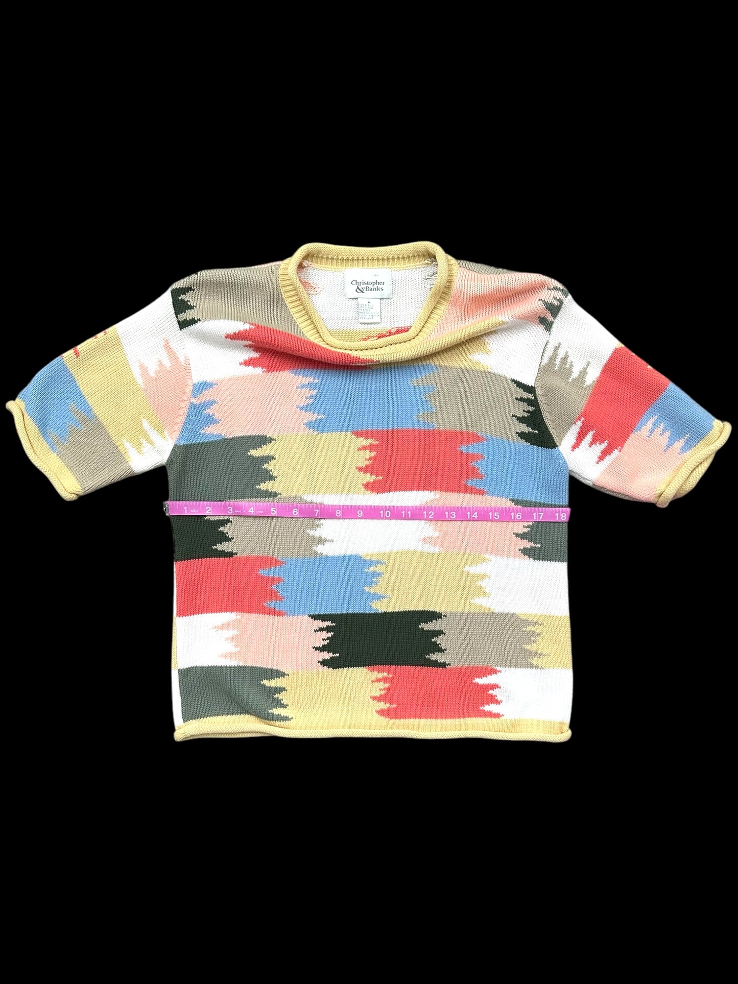 Christofer & Banks Multicolor Knit Top