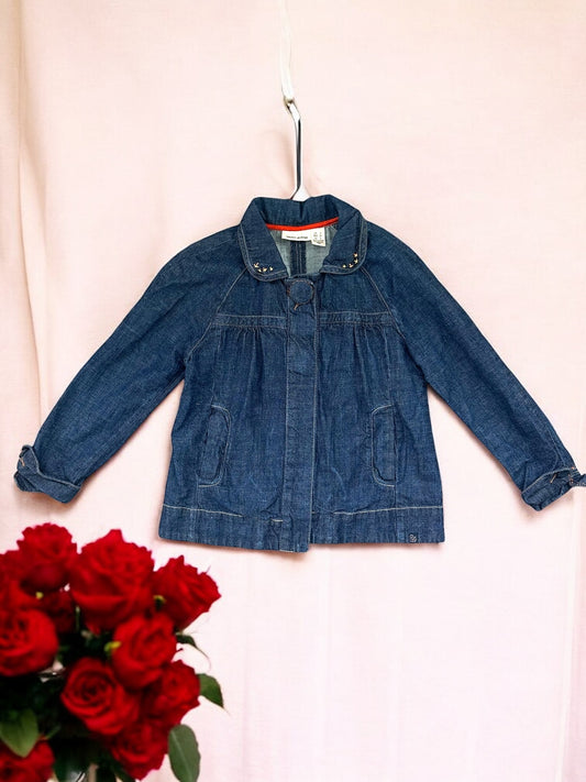 DKNY Jeans Denim Jacket with Custom Embroidery