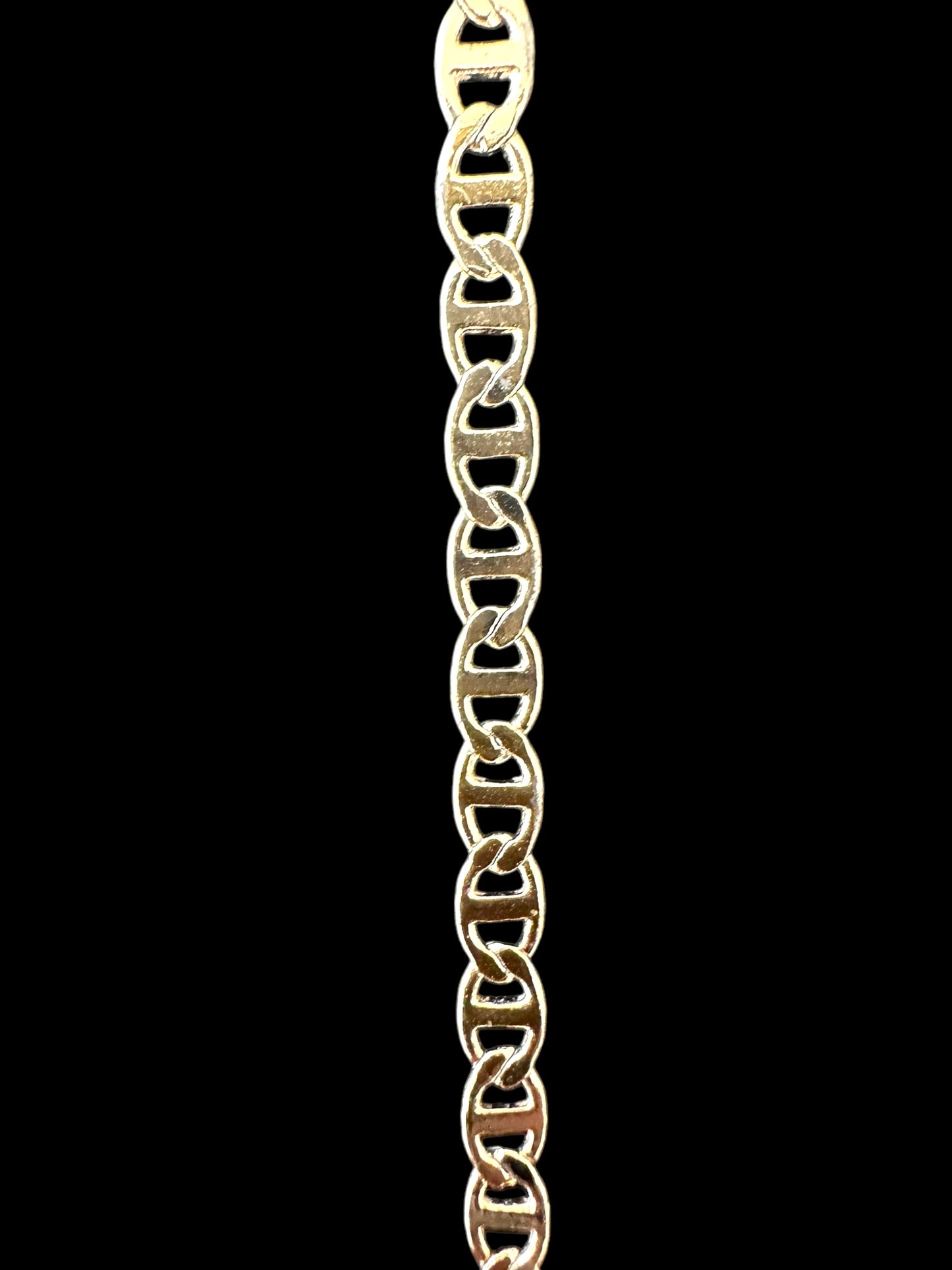 Vintage Up-Cycled Anchor Mariner Chain Link Anklet