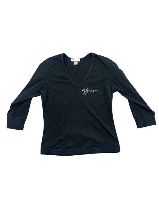 Wynn Rhinestone Long Sleeve