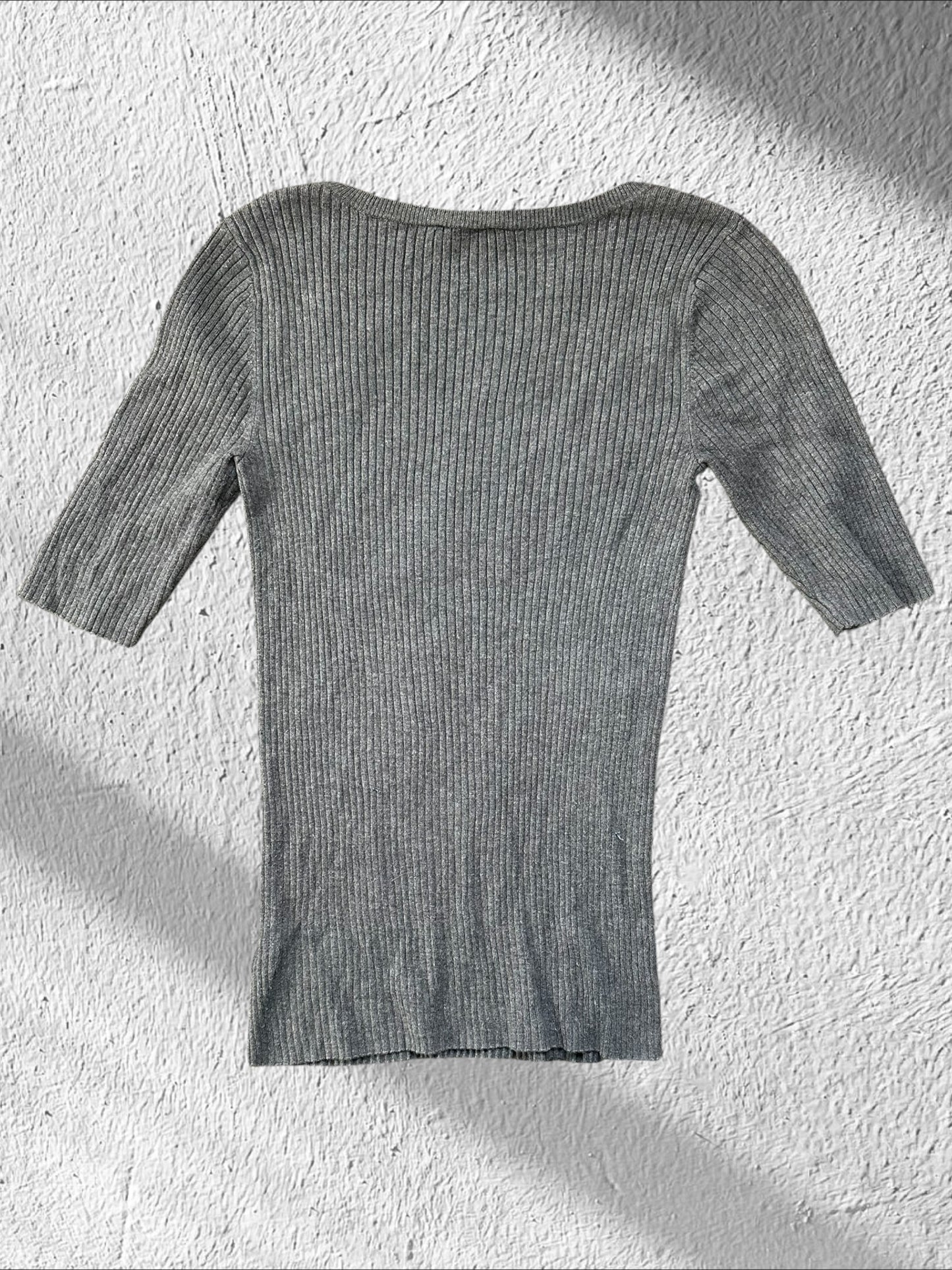 Express Ribbed Knit Top